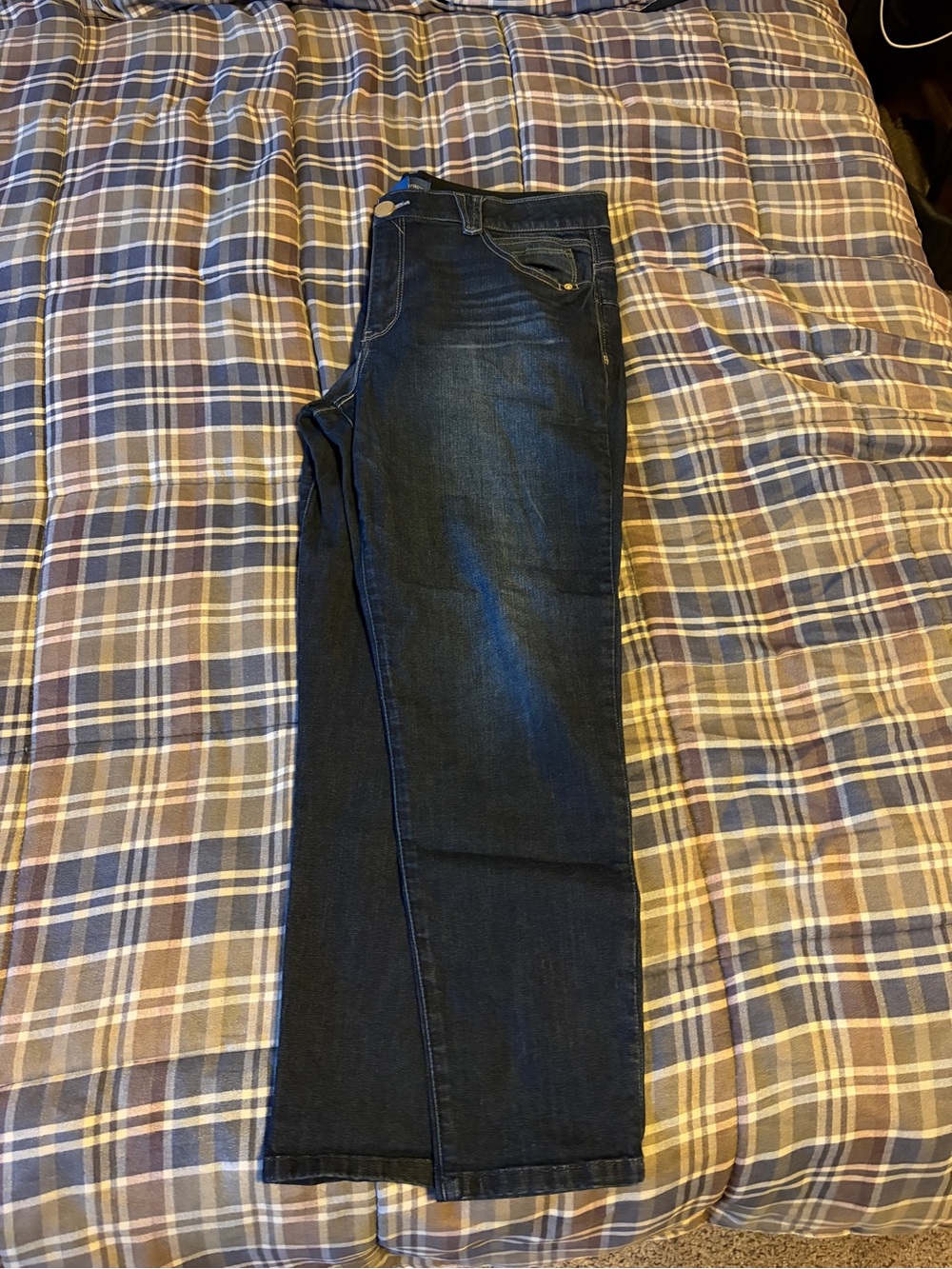 Democracy Karessa Ab Solution rolled cuff skinny jean. Size 16.